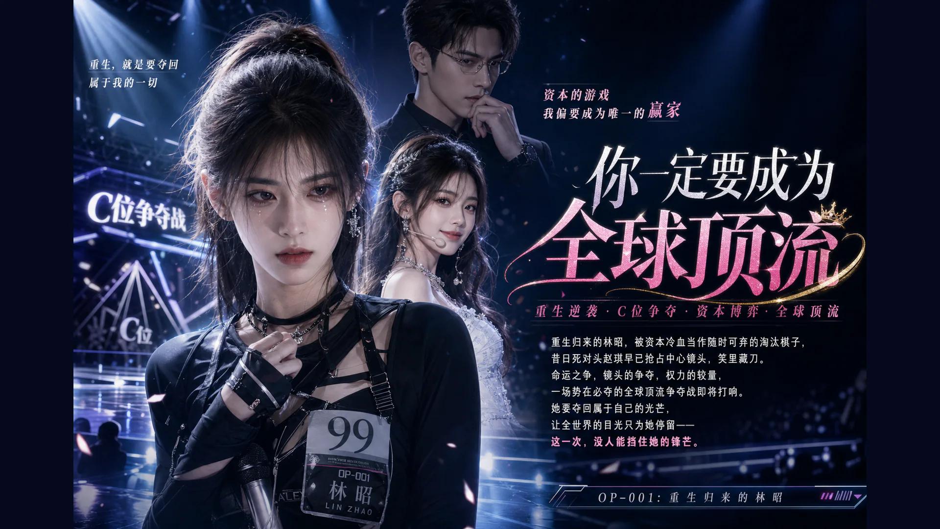 You Must Become a Global Top Star interactive film-game poster